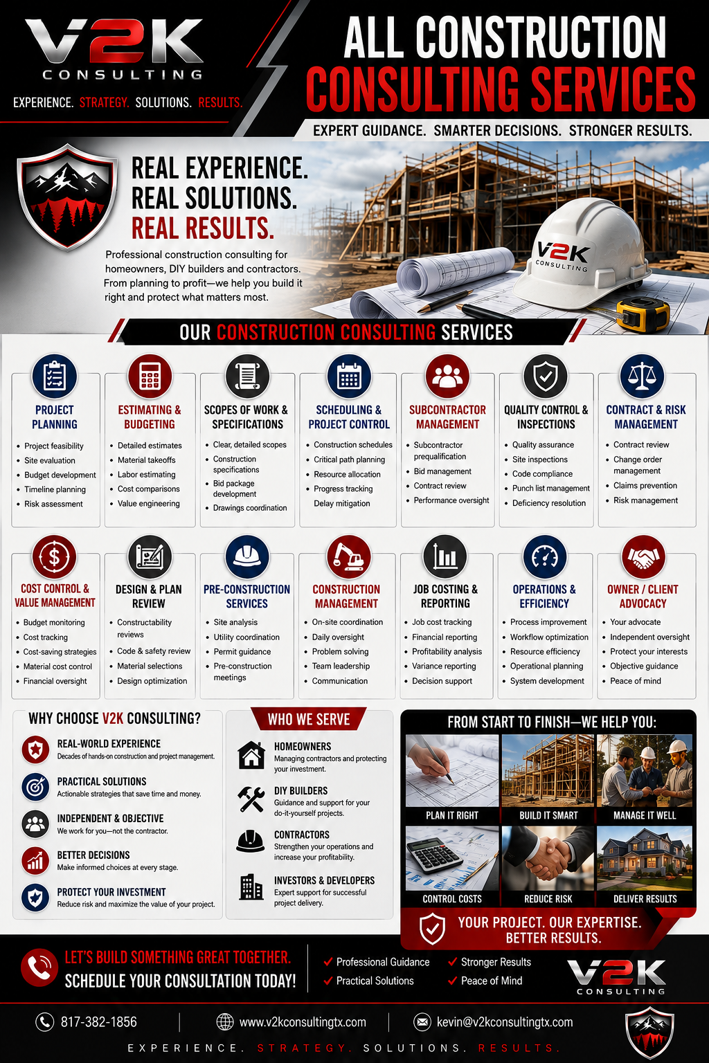 V2K Consulting — All Construction Consulting Services